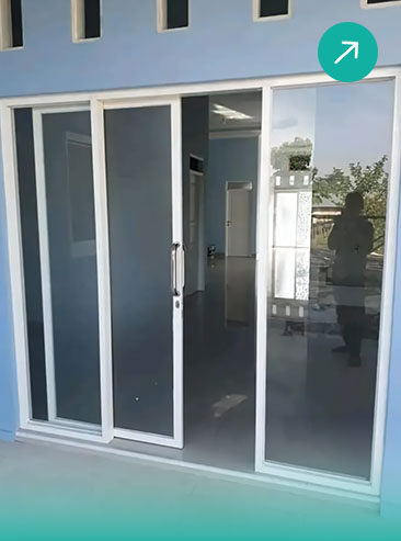 PINTU SLIDING ALUMINIUM
